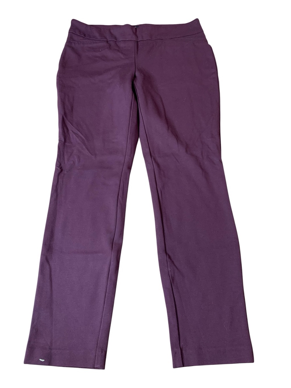 Dalia Plum Burgundy Stretch Dress Pants – Size 10